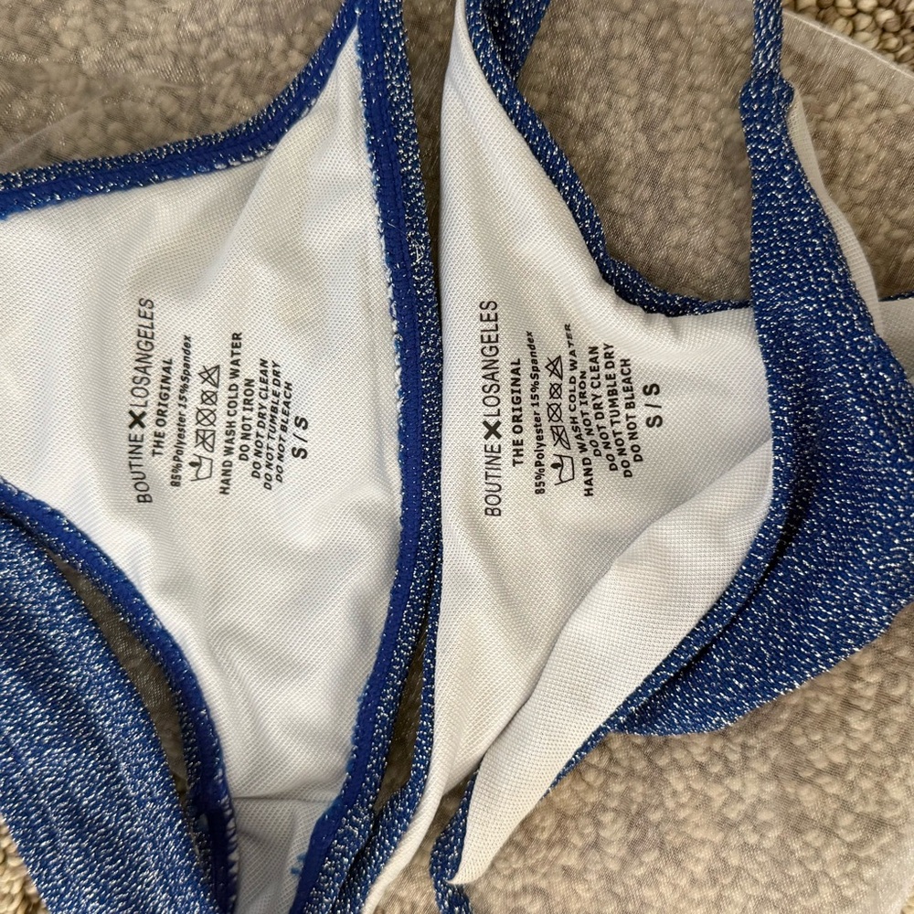 Boutine LA Blue Bikini Set - Picture 2 of 2